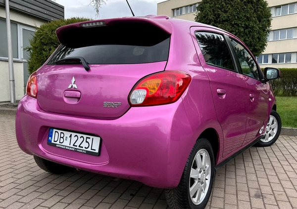 Mitsubishi Space Star cena 22500 przebieg: 99000, rok produkcji 2014 z Wałbrzych małe 301